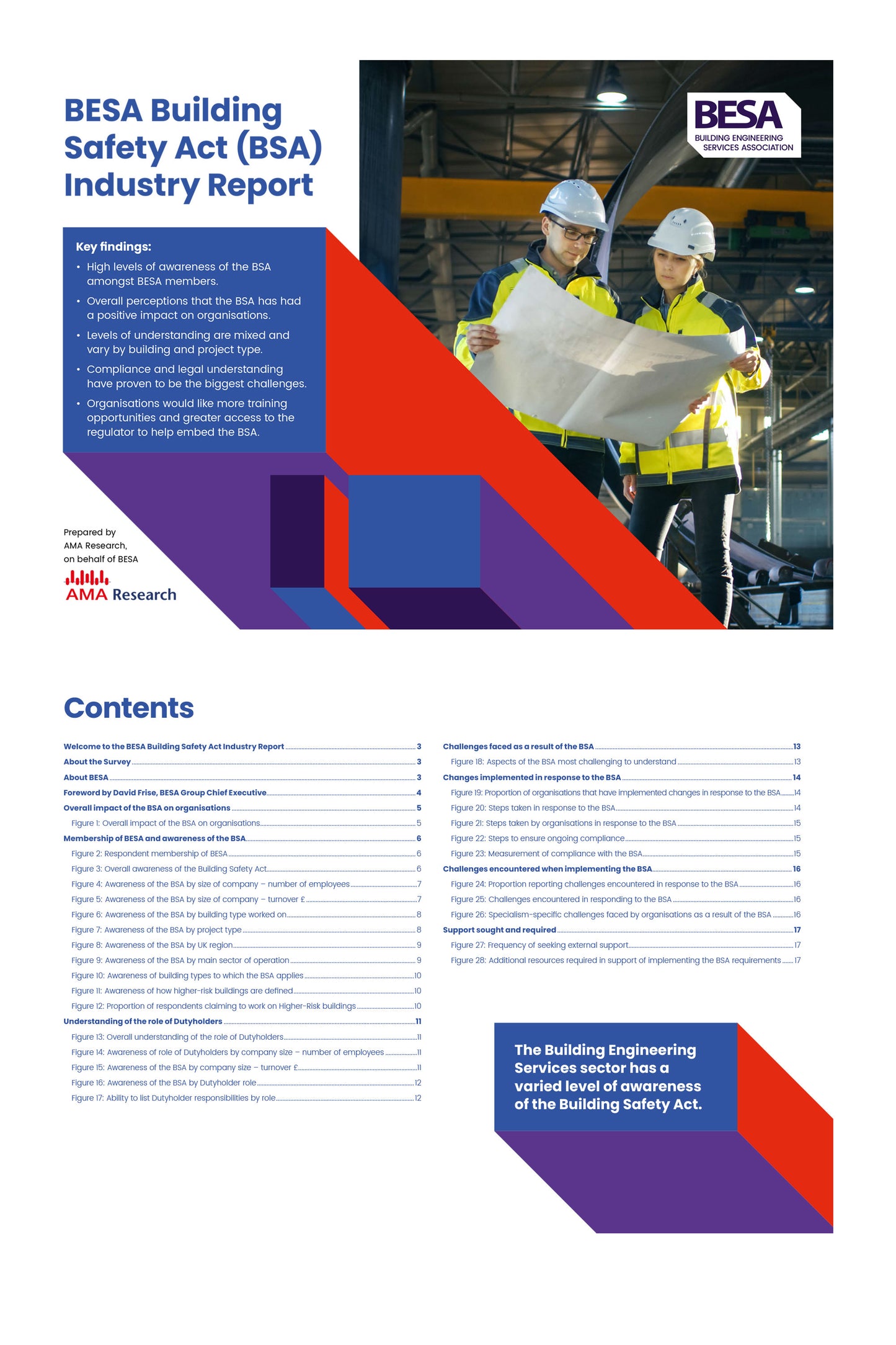 BESA's Building Safety Act industry report