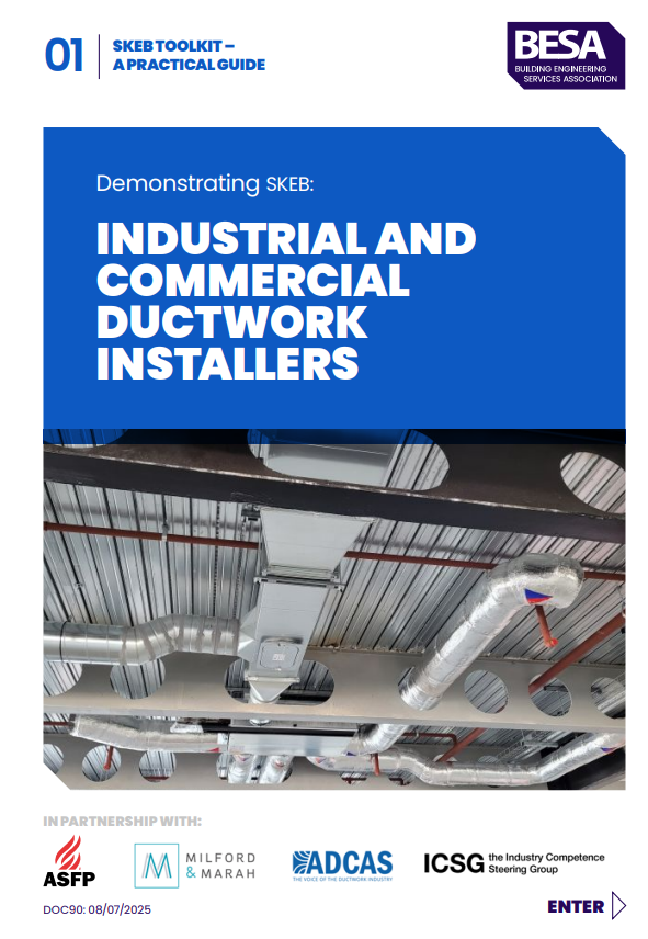 BESA SKEB Toolkit: Industrial And Commercial Ductwork Installers Updated